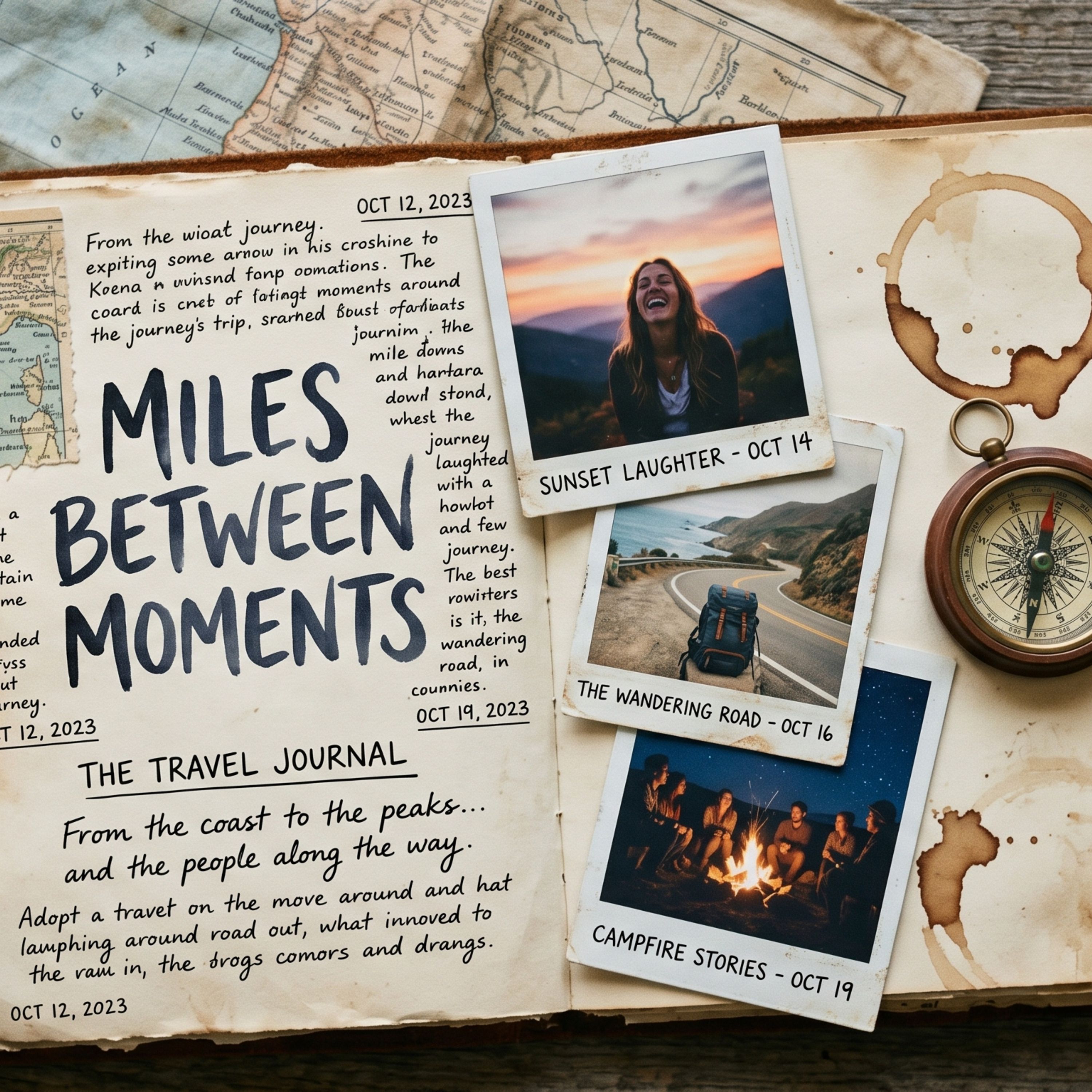 Miles Between Moments podcast artwork
